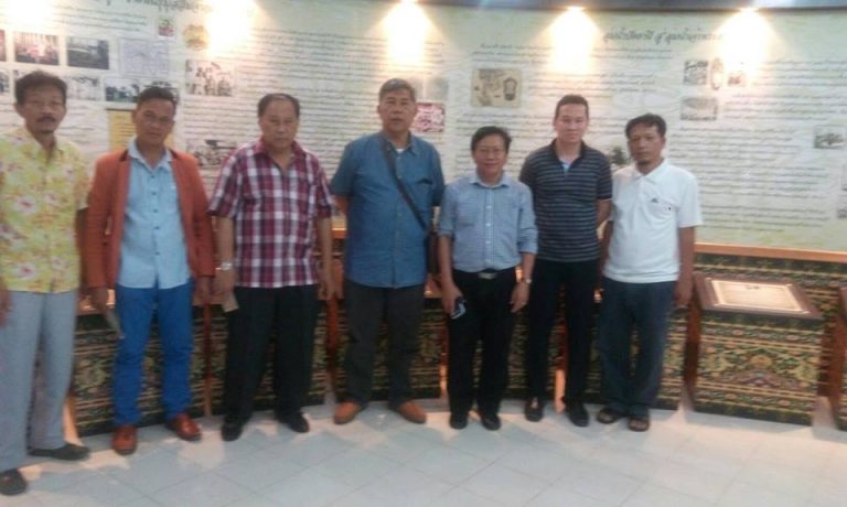 แขกผู้มีเกียรติและผู้ทรงคุณวุฒิเยี่ยมชมศูนย์วัฒนธรรมฯ